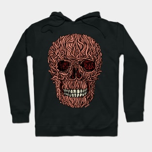 Worm Skull Hoodie